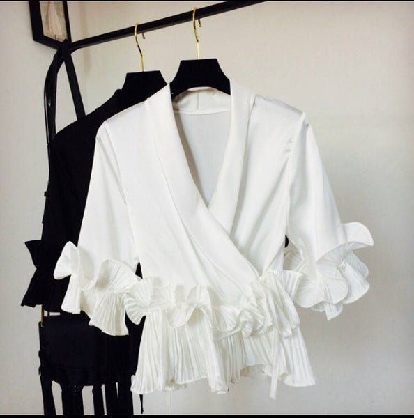 Florence Ruffle Top