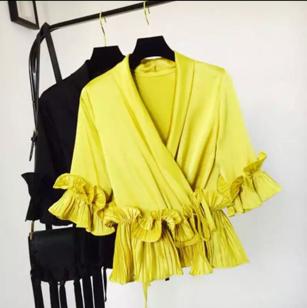 Florence Ruffle Top